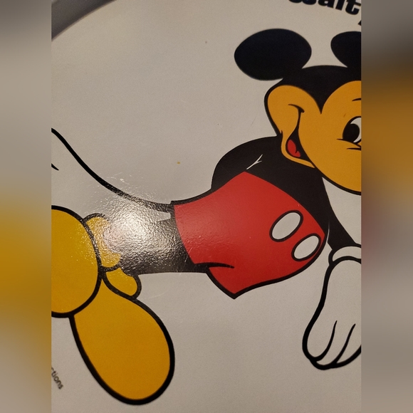 5 for $20 | Vintage Walt Disney World Mickey Mouse Plate Serving Tray - Picture 6 of 10
